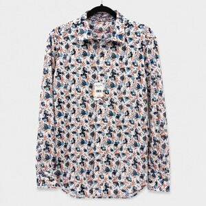 ROBERT GRAHAM Abingdon Shirt Mens L Multi RS211115M-960 Floral Classic Fit NWT